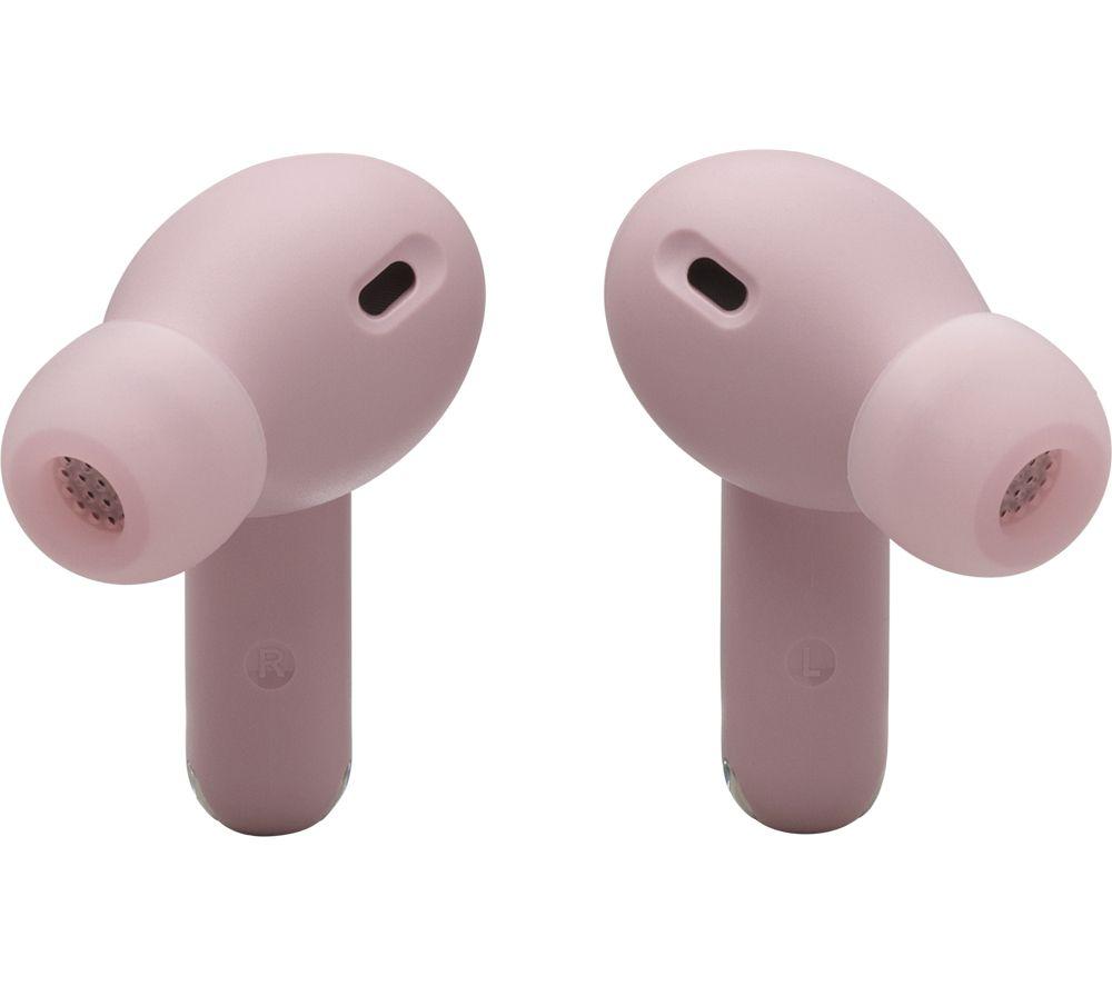 JBL Wave Beam 2 Wireless Bluetooth Earbuds - Pink image number 2 of 11