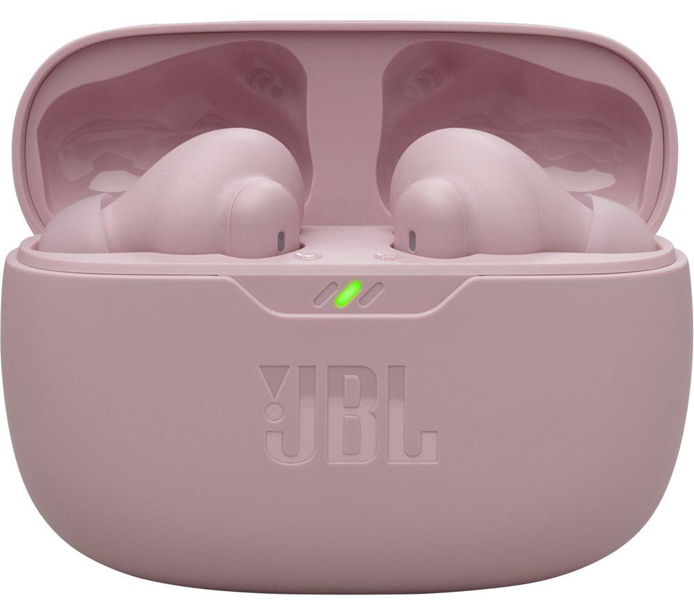 JBL Wave Beam 2 Wireless Bluetooth Earbuds - Pink image number 8 of 11