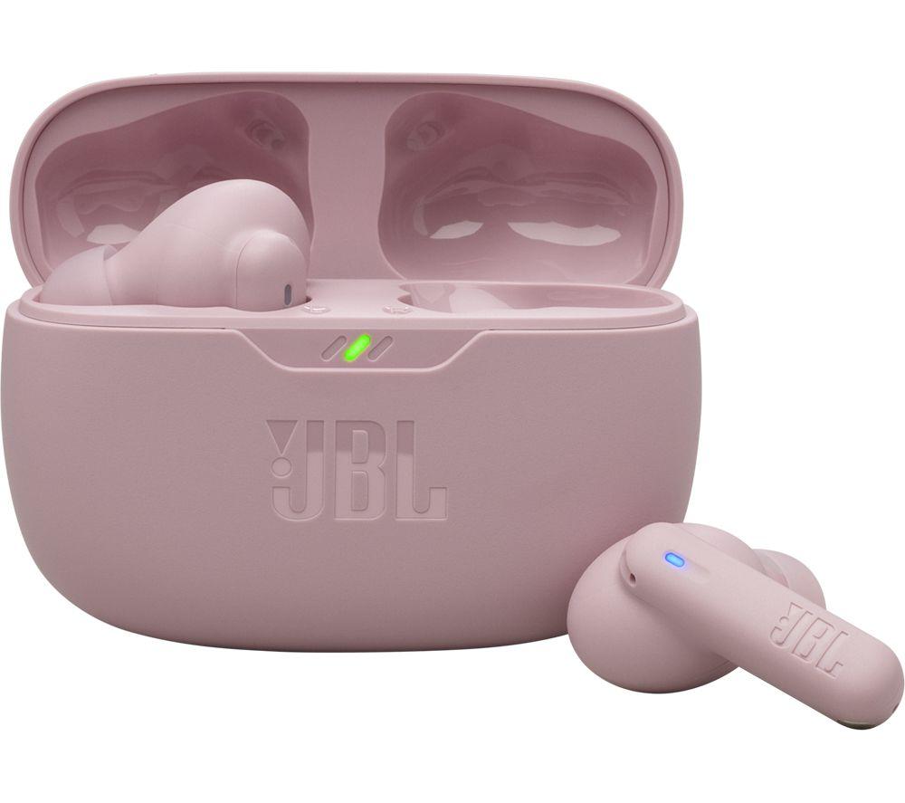 JBL Wave Beam 2 Wireless Bluetooth Earbuds - Pink image number 9 of 11