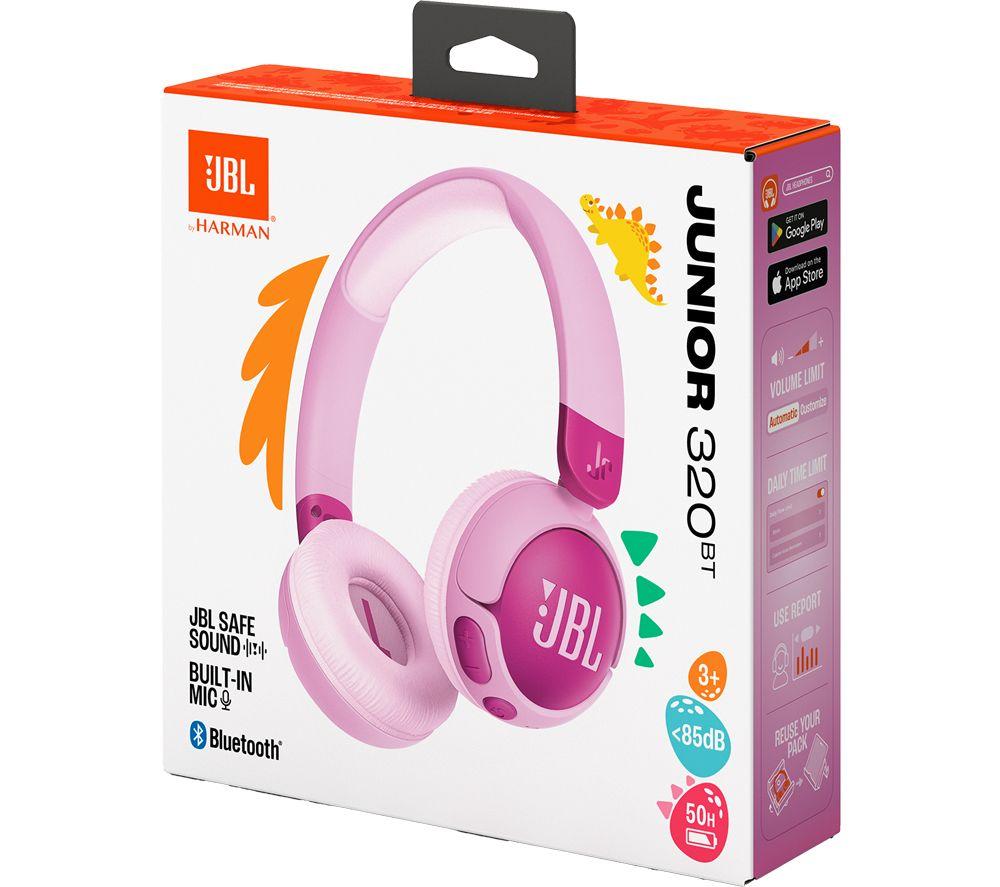 JBL Junior 320BT Wireless Bluetooth Kids Headphones - Purple image number 6 of 6