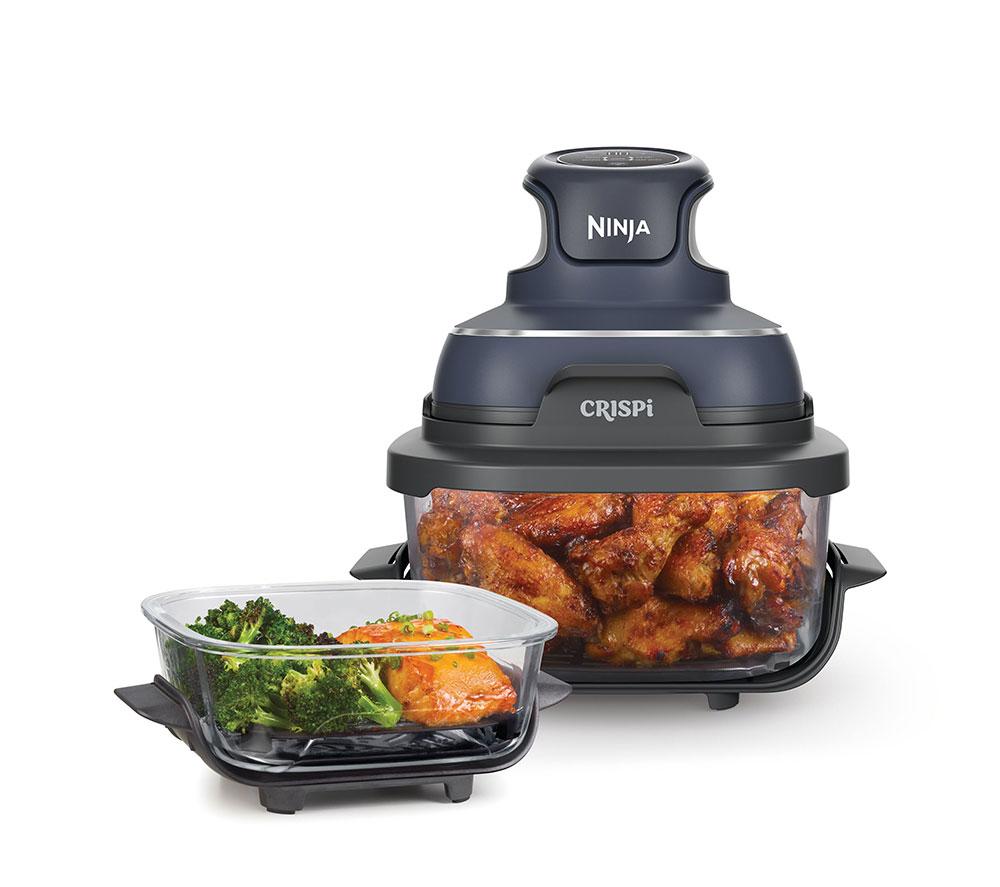 Ninja Crispi 4-In-1 Portable Glass Air Fryer - Cyberspace Blue, Blue