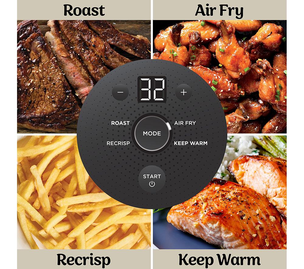 NINJA Crispi 4-in-1 Portable Glass Air Fryer - Stone image number 8 of 15