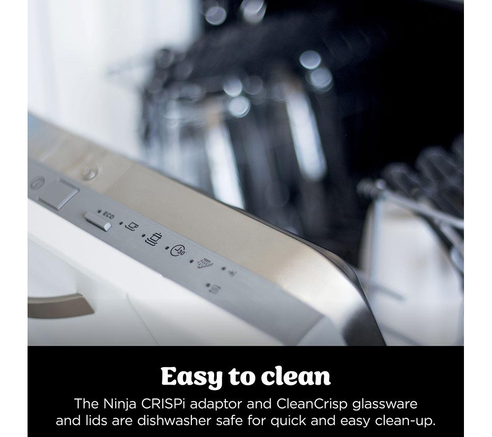 NINJA Crispi 4-in-1 Portable Glass Air Fryer - Stone image number 15 of 15