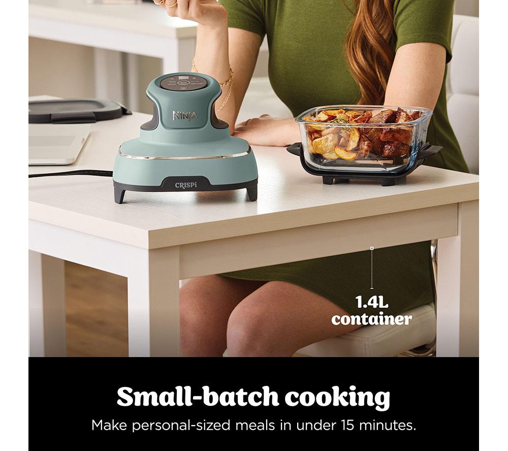 NINJA Crispi 4-in-1 Portable Glass Air Fryer - Sage Green image number 7 of 16