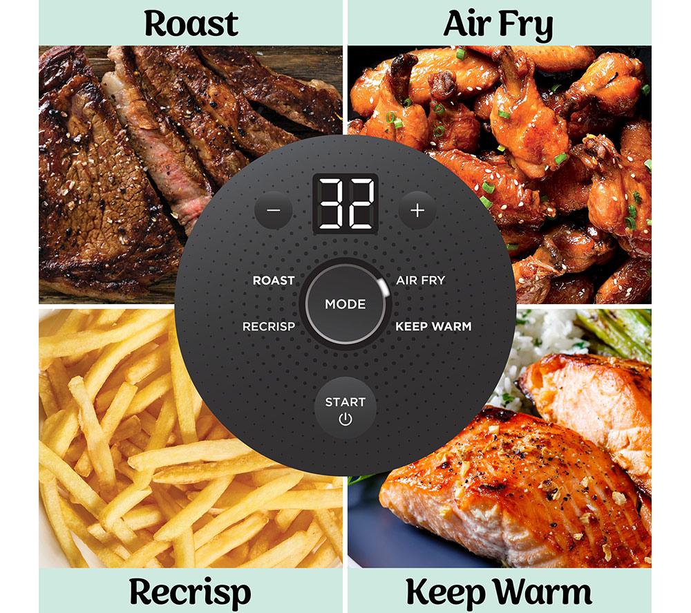 NINJA Crispi 4-in-1 Portable Glass Air Fryer - Sage Green image number 9 of 16