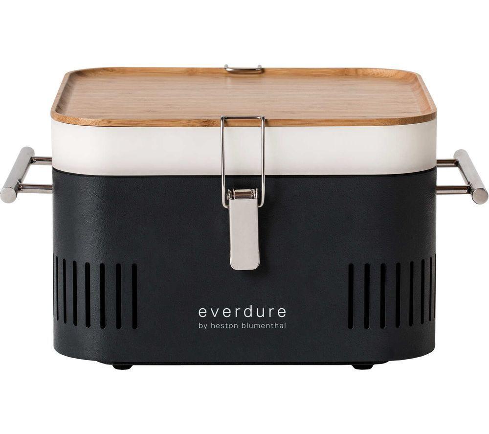 EVERDURE by Heston Blumenthal Cube Portable Charcoal BBQ - Graphite