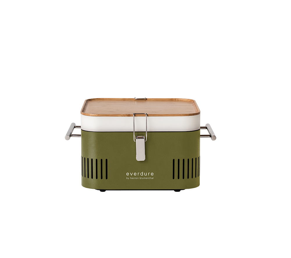 EVERDURE by Heston Blumenthal Cube Portable Charcoal BBQ - Khaki