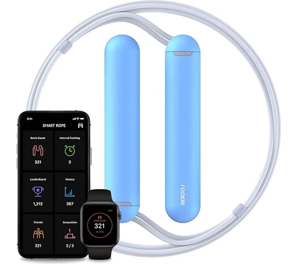 TANGRAM Rookie Smart Bluetooth Jump Rope - Blue image number 2 of 2