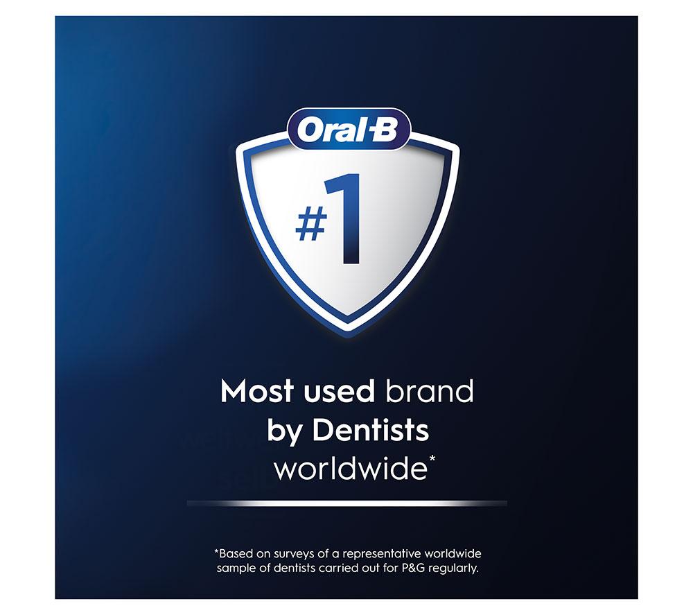 ORAL-B iO2 Electric Toothbrush & Travel Case - Night Black image number 4 of 10