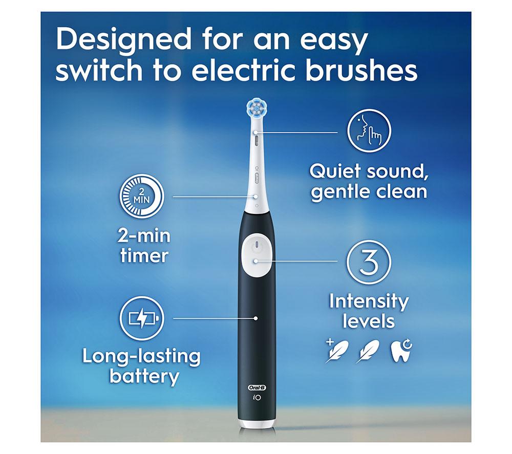 ORAL-B iO 2 Electric Toothbrush & Travel Case - Green image number 5 of 10