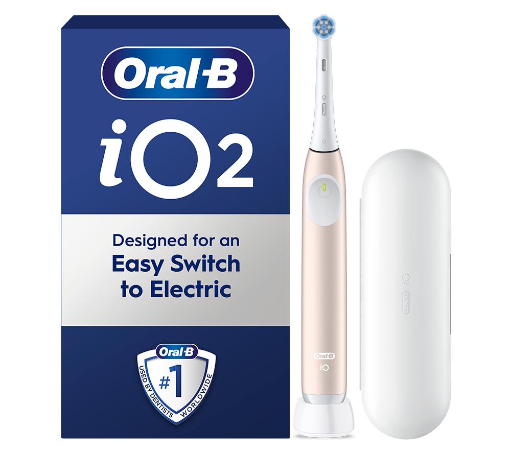 ORAL B iO 2 Electric Toothbrush - Calm Pink