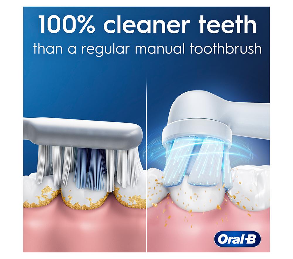 ORAL-B iO2 Electric Toothbrush + Travel Case - Calm Pink image number 2 of 10