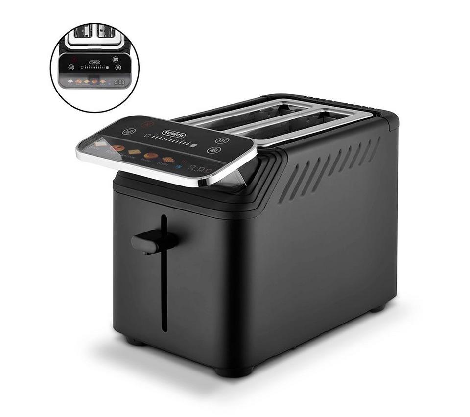 TOWER Cavaletto Mirage T20096BLK 2-Slice Toaster - Black