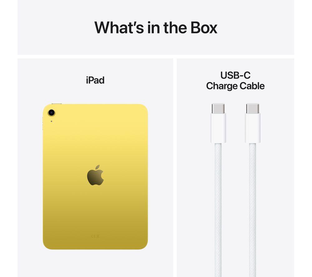 APPLE 11" iPad (2025) - 128 GB, Yellow image number 8 of 8