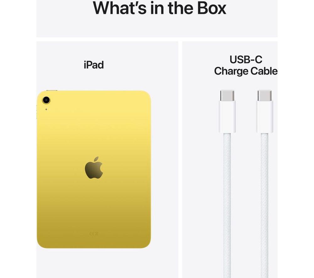 APPLE 11" iPad (2025) - 256 GB, Yellow image number 8 of 8