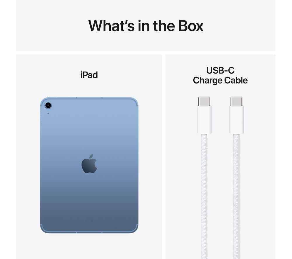 APPLE 11" iPad Cellular (2025) - 128 GB, Blue image number 8 of 8