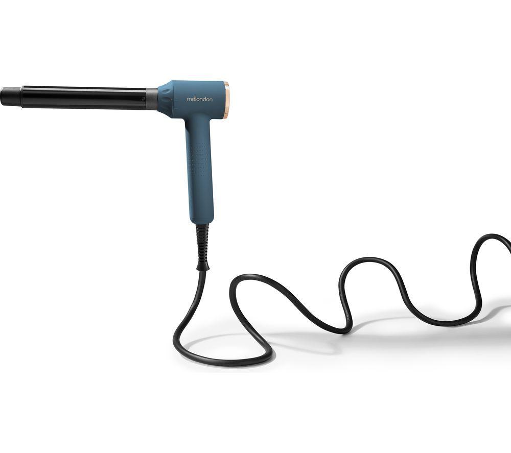 MDLONDON CURL 4-in-1 Right Angled Curling Wand - Casal Blue