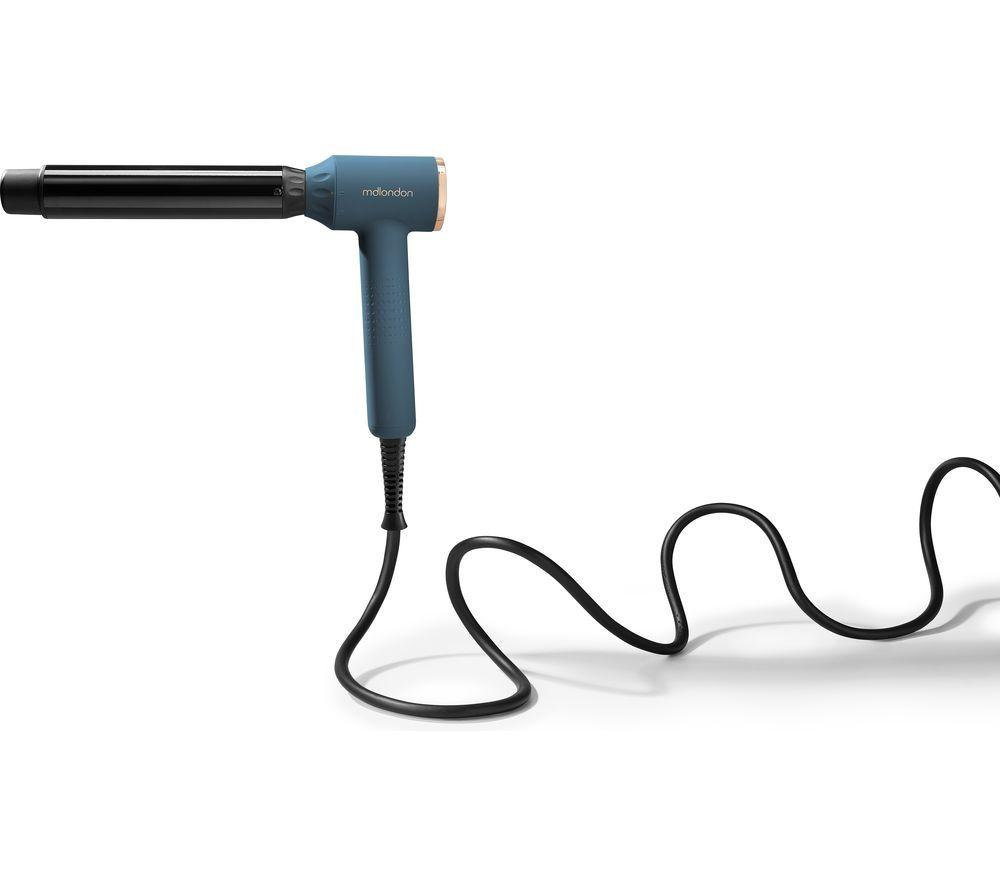 MDLONDON CURL 4-in-1 Right Angled Curling Wand - Casal Blue image number 2 of 15