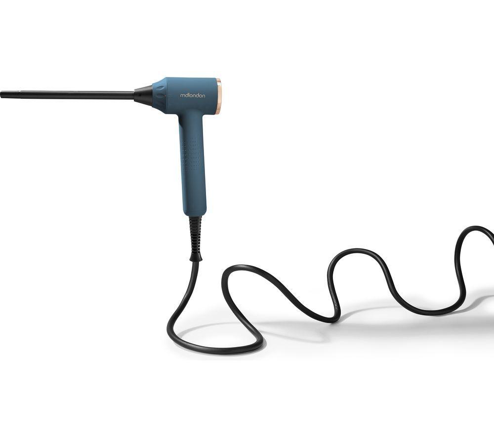 MDLONDON CURL 4-in-1 Right Angled Curling Wand - Casal Blue image number 3 of 15