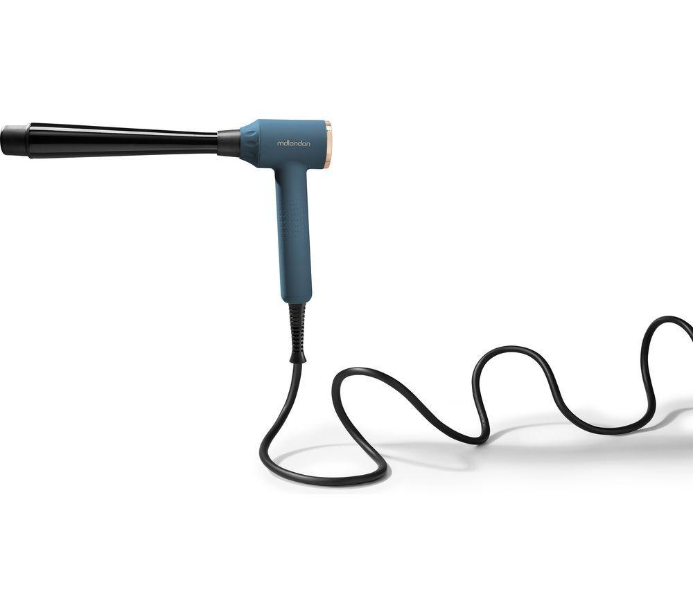 MDLONDON CURL 4-in-1 Right Angled Curling Wand - Casal Blue image number 4 of 15