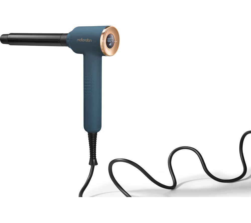 MDLONDON CURL 4-in-1 Right Angled Curling Wand - Casal Blue image number 6 of 15