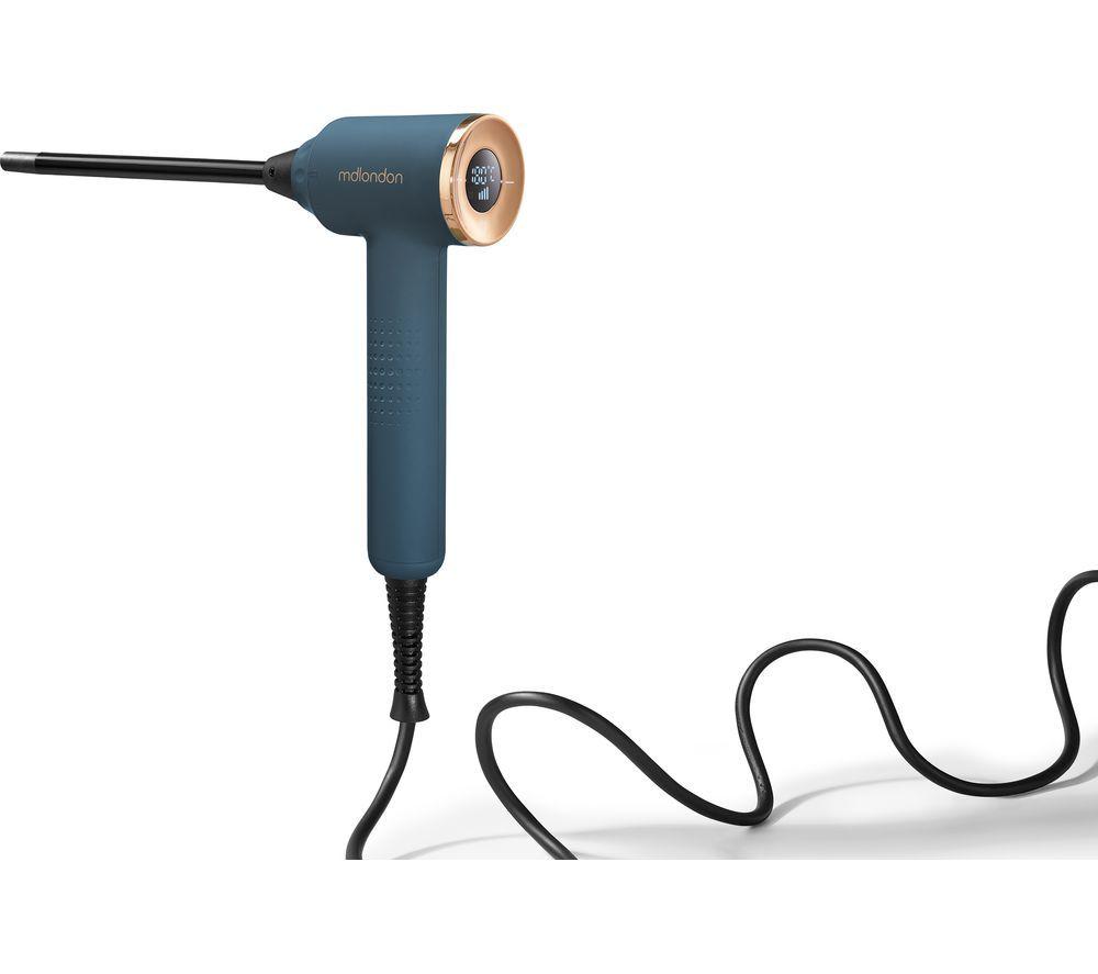 MDLONDON CURL 4-in-1 Right Angled Curling Wand - Casal Blue image number 8 of 15