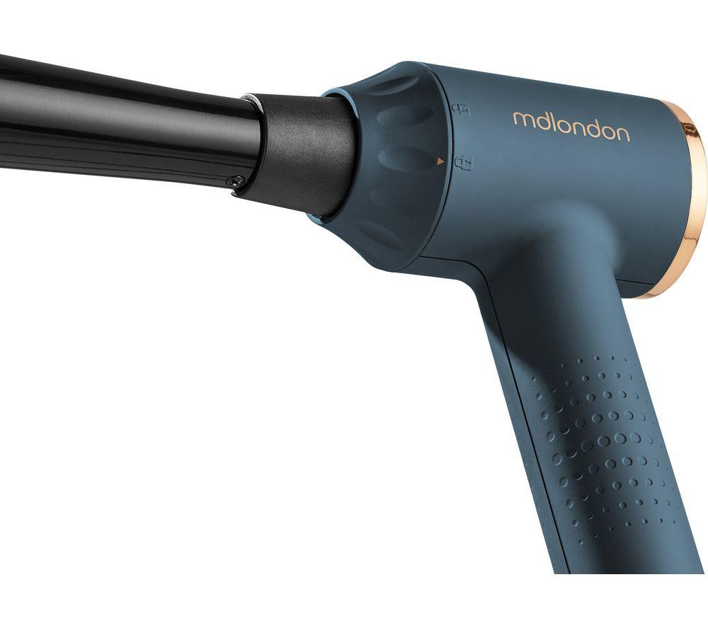 MDLONDON CURL 4-in-1 Right Angled Curling Wand - Casal Blue image number 12 of 15