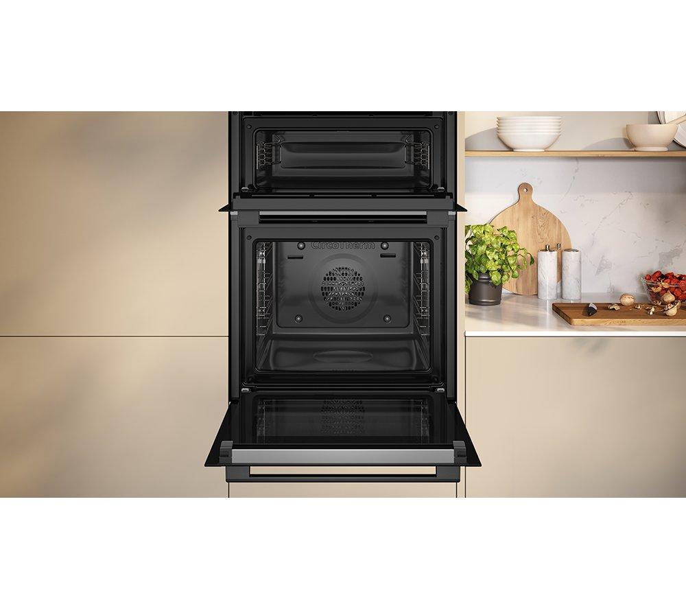 NEFF N50 U2ACH7AG7B Electric Double Smart Oven - Graphite image number 3 of 9