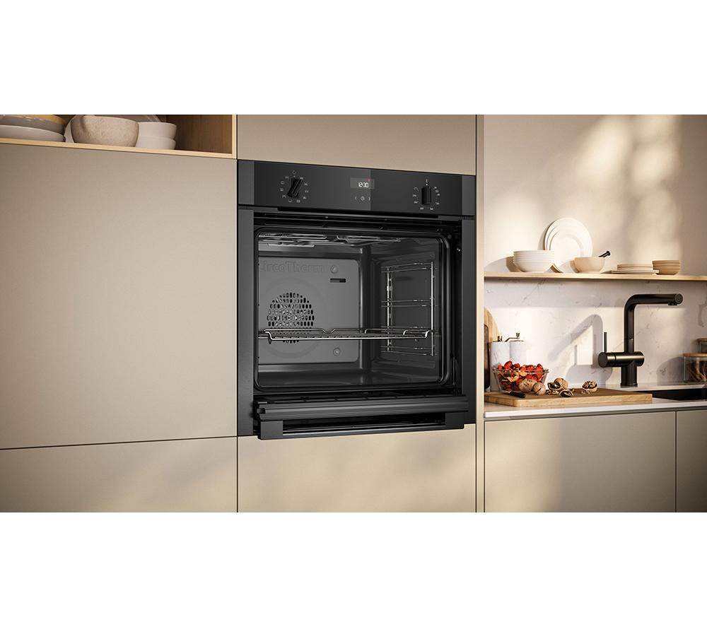 NEFF Slide&Hide N50 B3ACE4AG3B Electric Oven - Graphite Grey image number 10 of 16