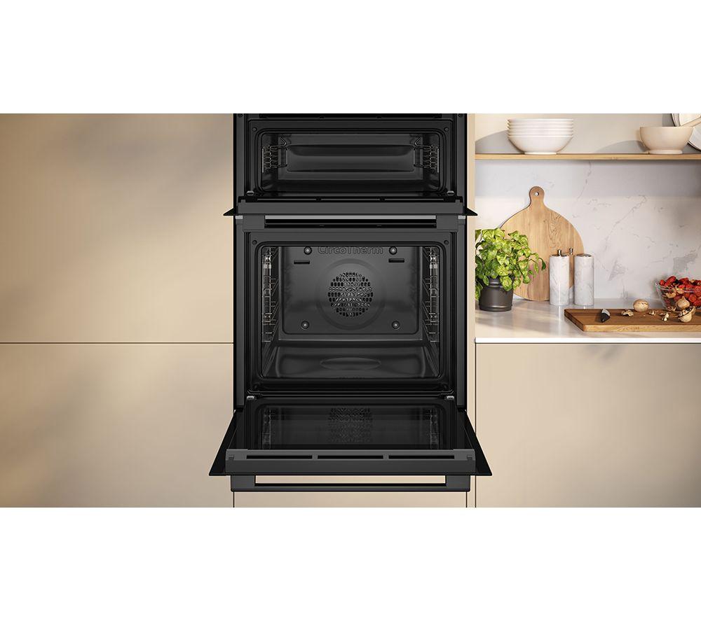 NEFF N50 U1ACE2AG3B Electric Double Oven - Graphite image number 4 of 9