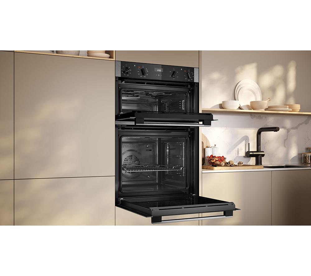 NEFF N50 U1ACE2AN3B Electric Built-in Double Oven - Stainless Steel image number 4 of 10