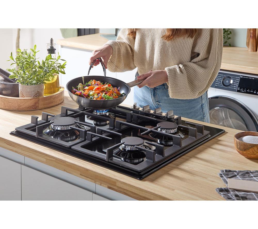 BOSCH Series 6 PCP6A6I90 60 cm Gas Hob - Black image number 5 of 11