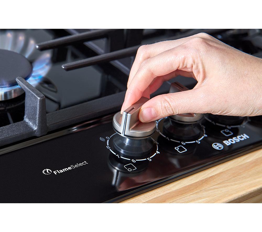 BOSCH Series 6 PCP6A6I90 60 cm Gas Hob - Black image number 7 of 11