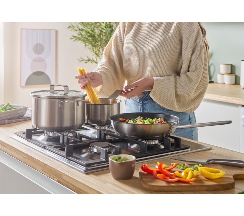 BOSCH Series 6 PCP6A5I90 60 cm Gas Hob - Stainless Steel image number 5 of 12