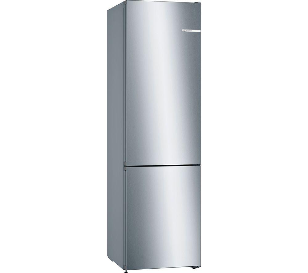 BOSCH Series 4 KGN392LEBG 70/30 Fridge Freezer – Stainless Steel, Stainless Steel