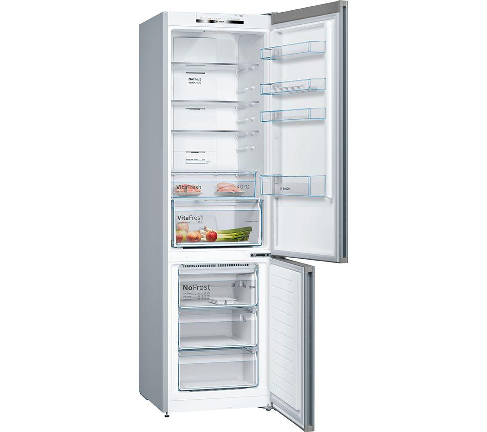 BOSCH Series 4 KGN392LEBG 70/30 Fridge Freezer - Stainless Steel image number 5 of 14