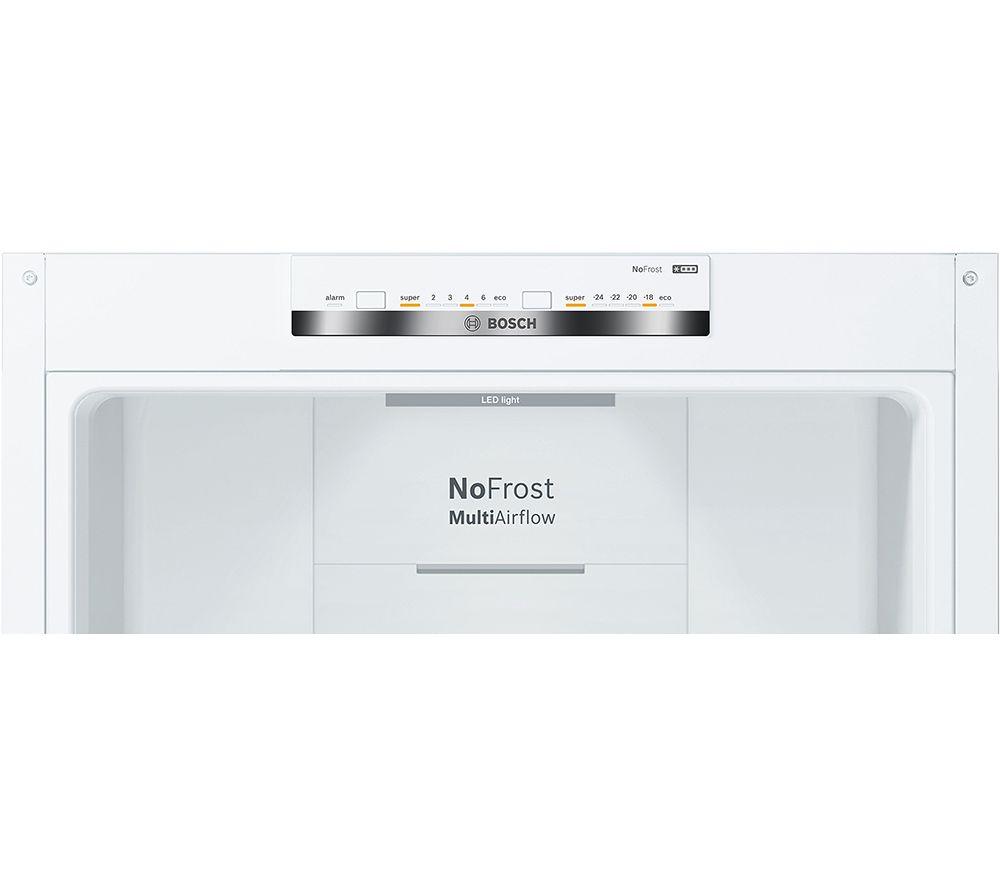 BOSCH Series 4 KGN392WEBG 70/30 Fridge Freezer - White image number 2 of 10