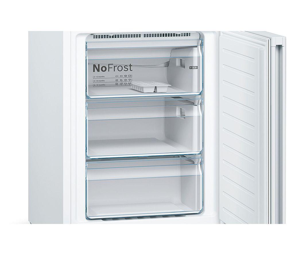 BOSCH Series 4 KGN392WEBG 70/30 Fridge Freezer - White image number 3 of 10