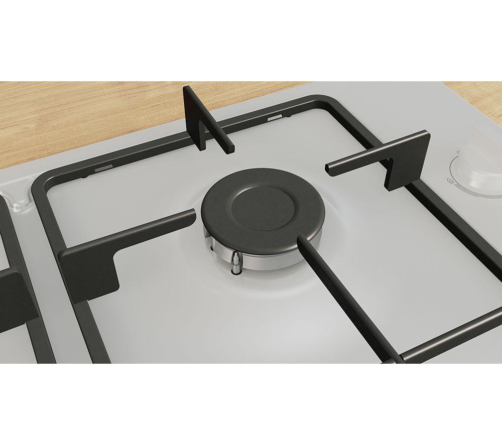 BOSCH Series 2 PBP6B2K60 60 cm Gas Hob - White image number 5 of 7