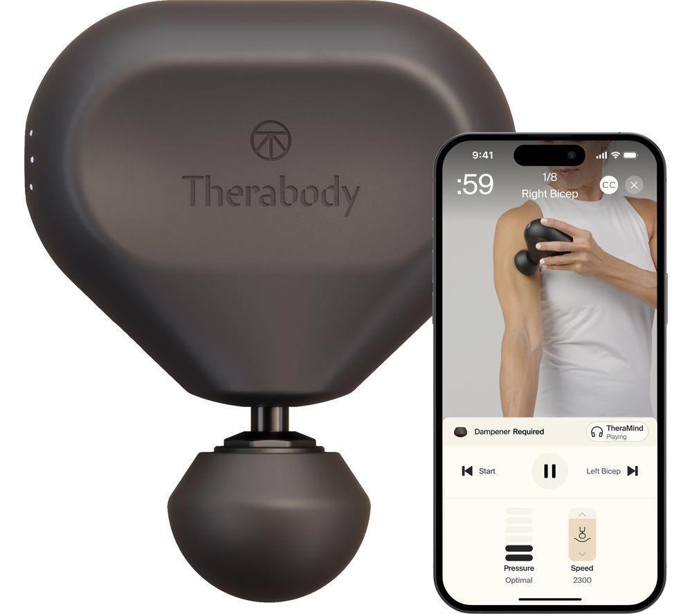 THERABODY Theragun Mini 3.0 Handheld Smart Body Massager - Black image number 2 of 16