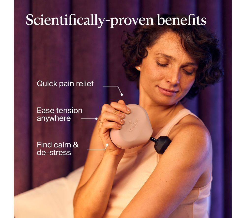 THERABODY Theragun Mini 3.0 Handheld Smart Body Massager - Desert Rose image number 4 of 15