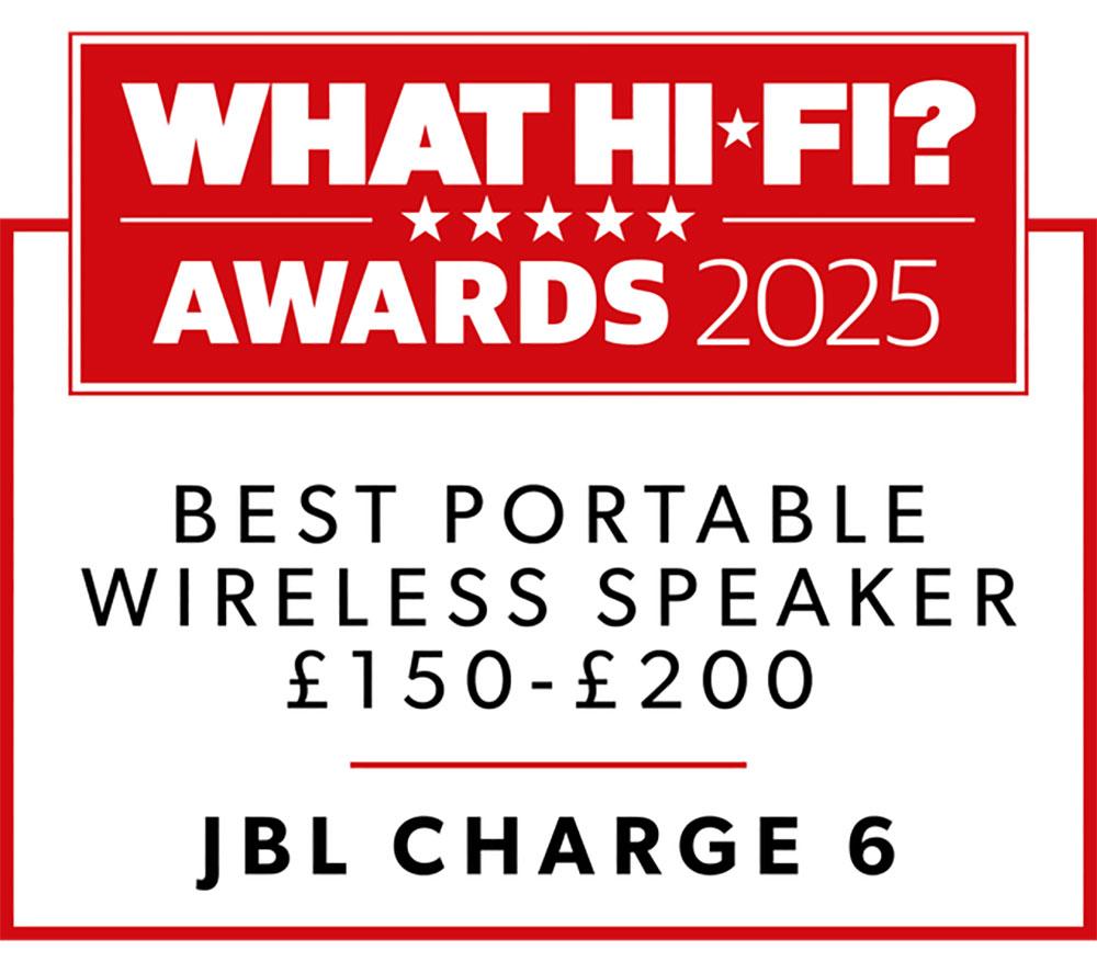 JBL Charge 6 Portable Bluetooth Speaker - Black image number 7 of 9