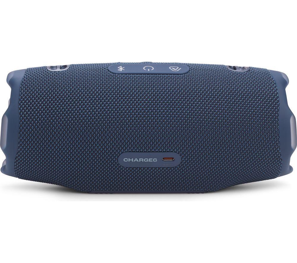 JBL Charge 6 Portable Bluetooth Speaker - Blue image number 4 of 7