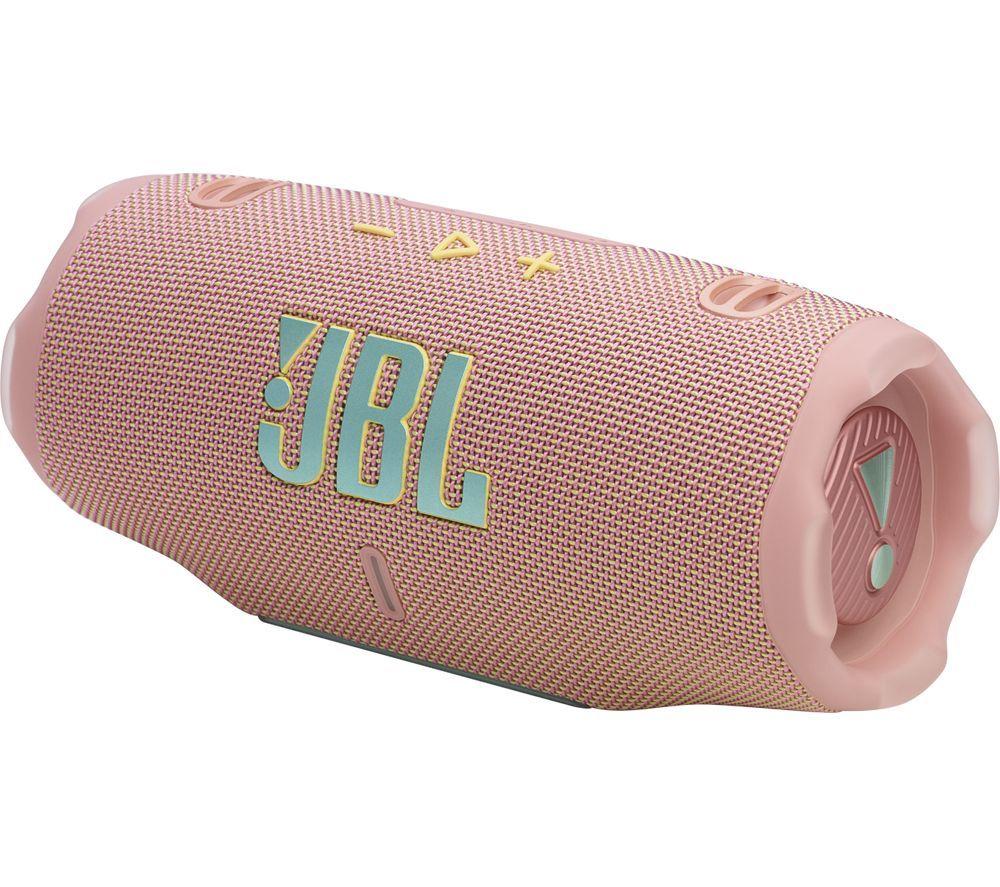 JBL Charge 6 Portable Bluetooth Speaker - Pink image number 2 of 10