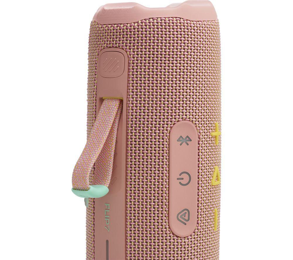 JBL Flip 7 Portable Bluetooth Speaker - Pink image number 5 of 9
