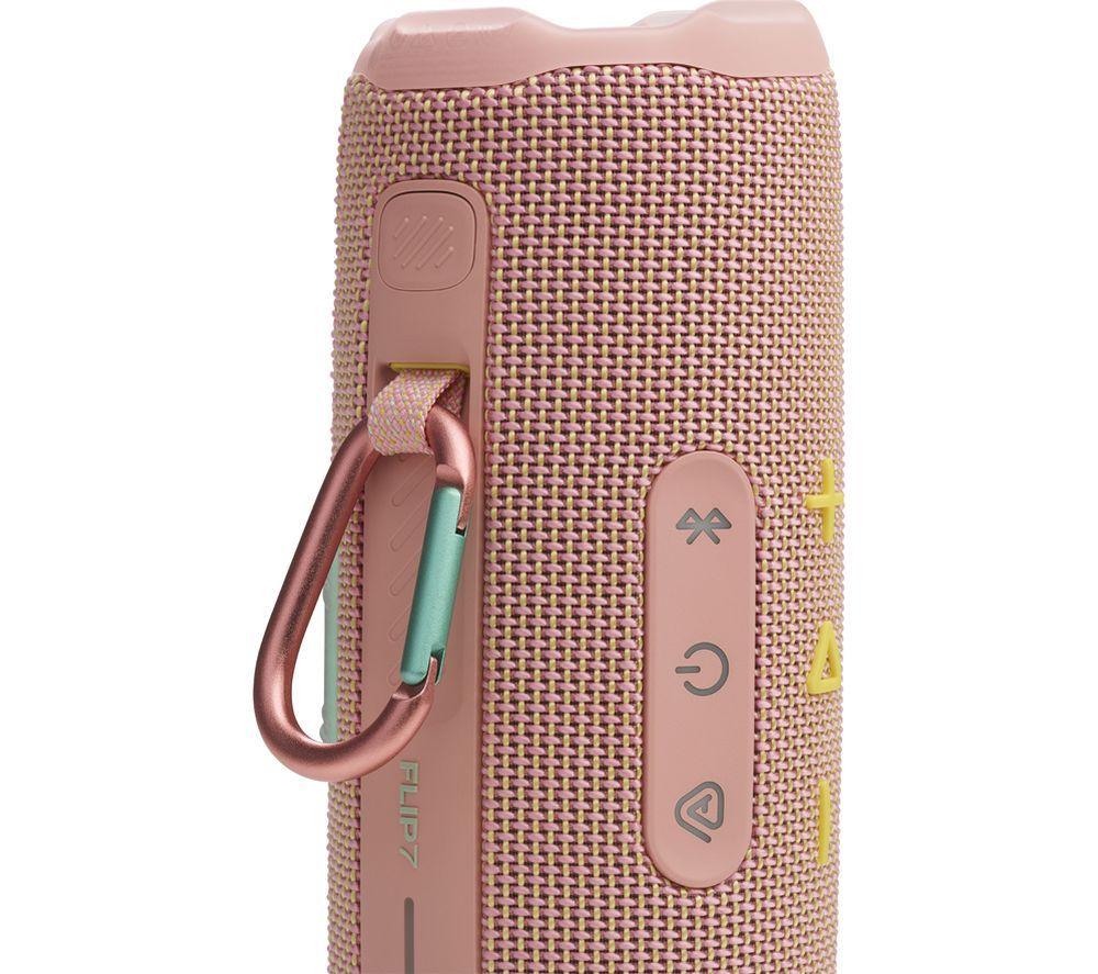 JBL Flip 7 Portable Bluetooth Speaker - Pink image number 6 of 9