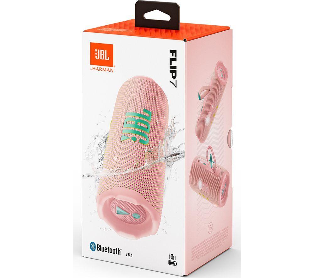 Buy JBL Flip 7 Portable Bluetooth Speaker - Pink | Currys