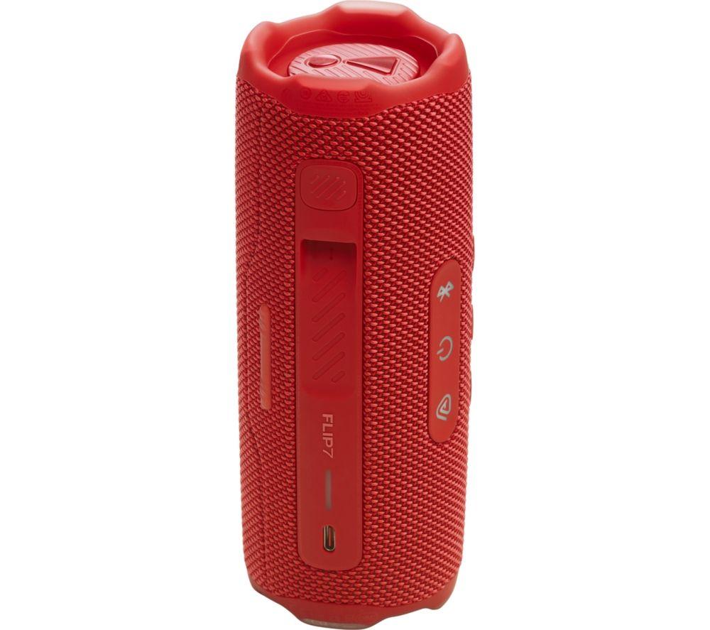 JBL Flip 7 Portable Bluetooth Speaker - Red image number 6 of 9