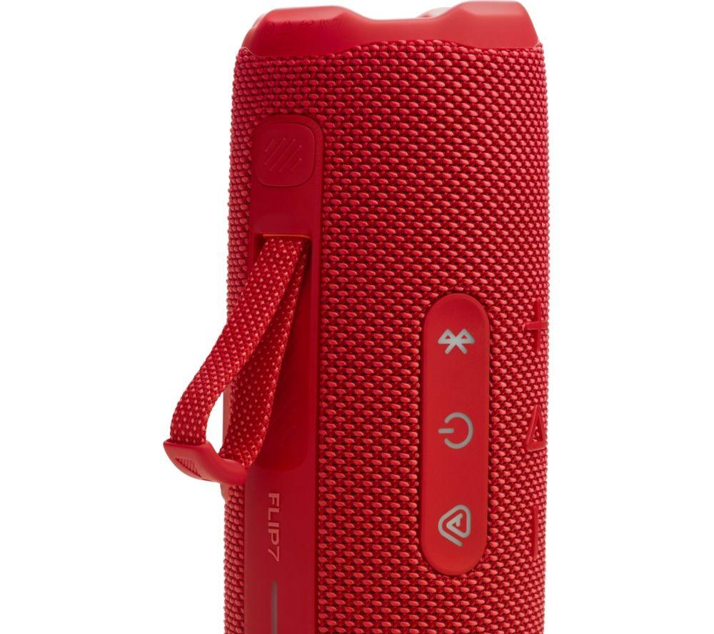 JBL Flip 7 Portable Bluetooth Speaker - Red image number 8 of 9