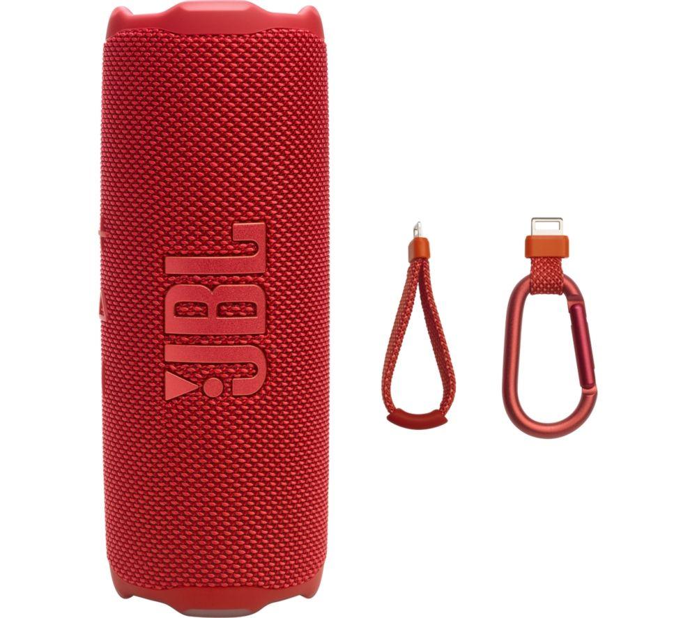JBL Flip 7 Portable Bluetooth Speaker - Red image number 9 of 9
